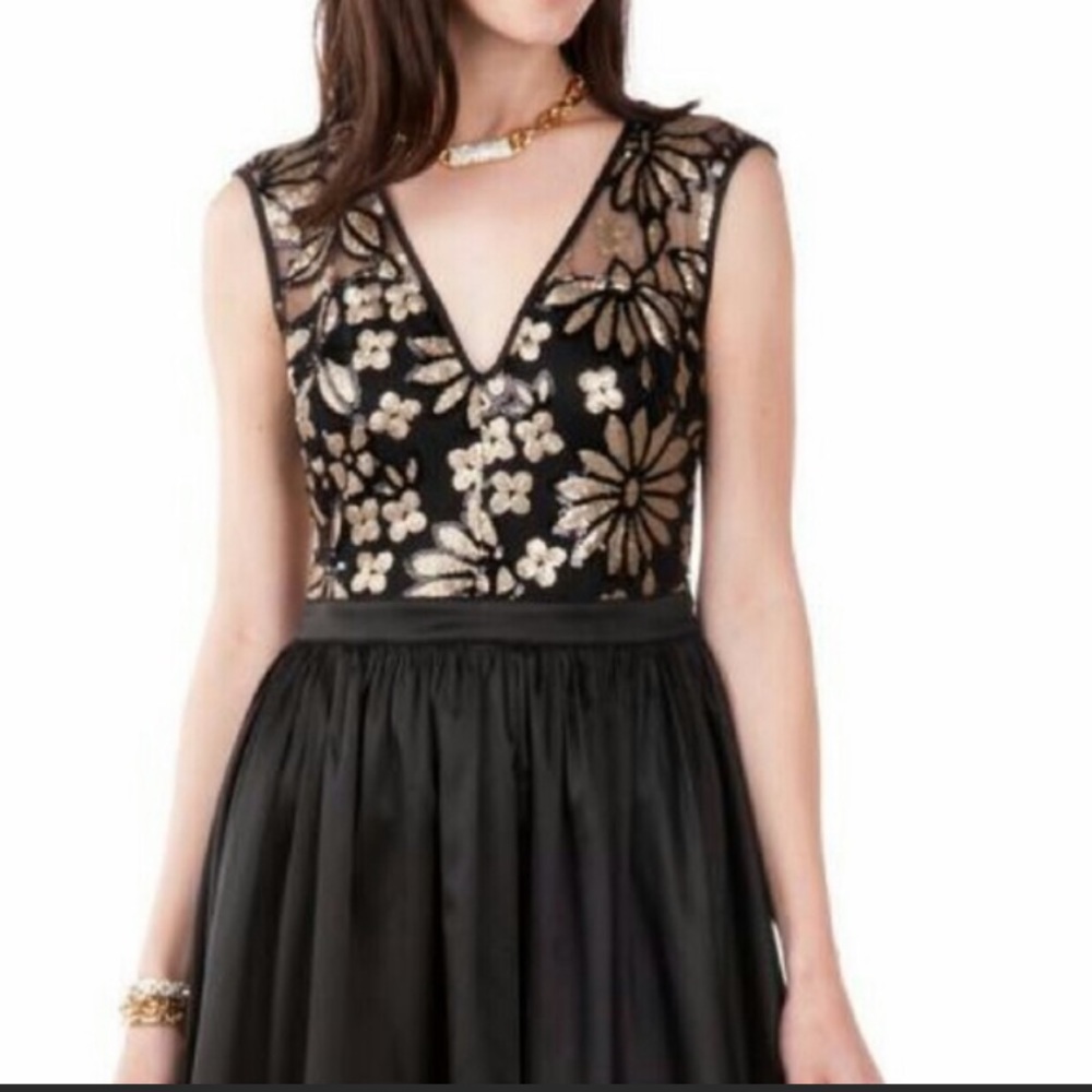 Francesca's sequined silk dress